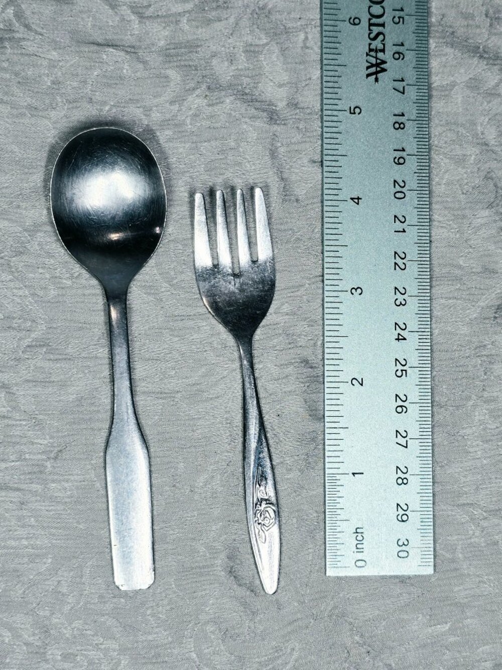 coming soon - Vintage Baby Flatware Lot Sanitoy Japan Stainless Spoon & Taiwan R